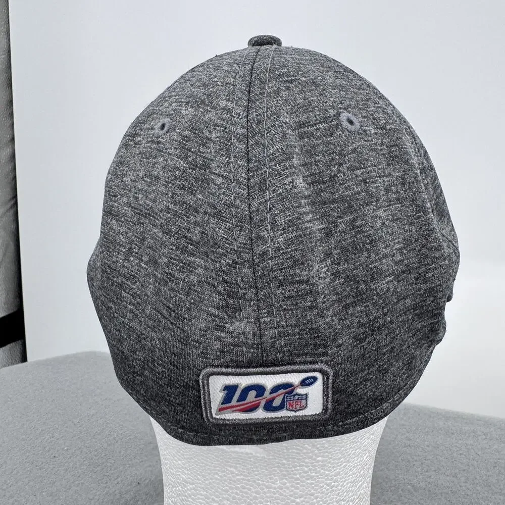 Philadelphia Eagles New Era‎ 39THIRTY Crucial Catch Hat M L Gray Pink Cap Fitted